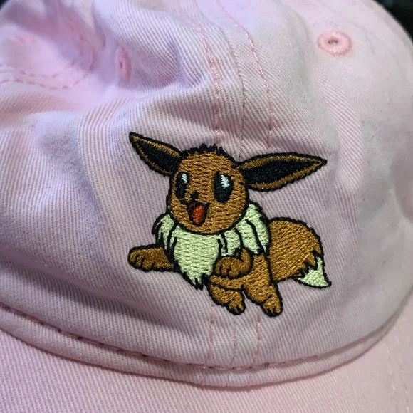 Pokémon Eevee Evolutions Pink Dad Cap - Picture 5 of 7